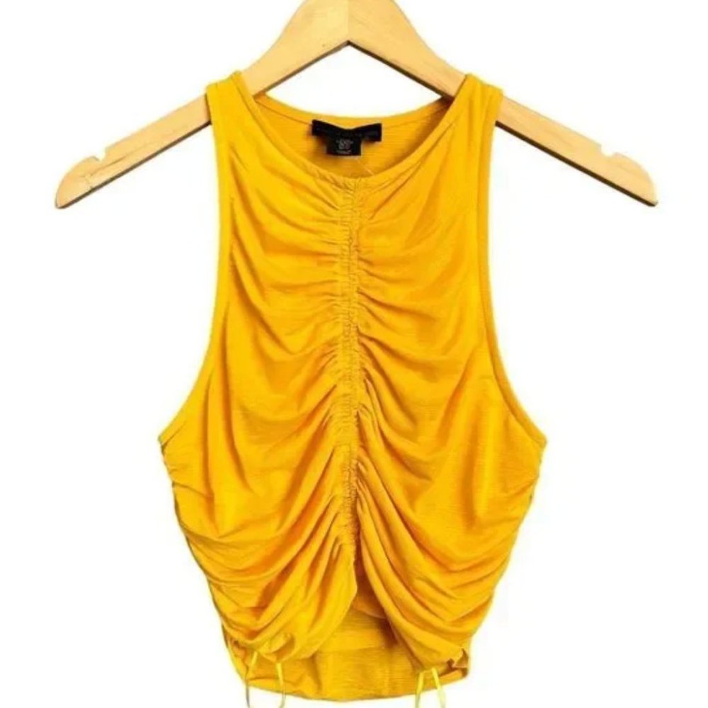 House of Harlow 1960 Ruched Crop Top